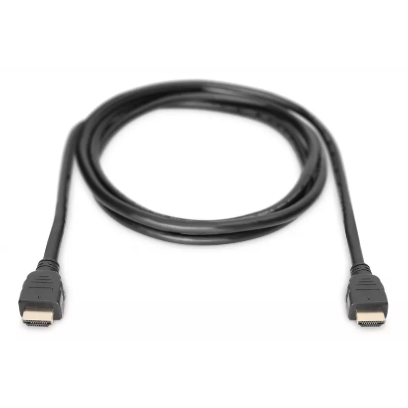 Cabo de ligação HDMI Ultra High Speed DIGITUS, tipo A M/M, 5m com Ethernet, UHD 8K 60p, preto