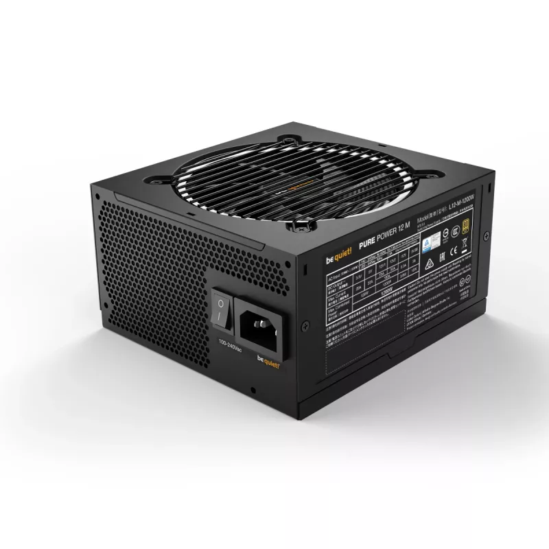 be quiet! PURE POWER 12 M | 1200W fonte de alimentação 20+4 pin ATX ATX preto
