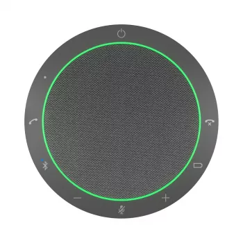 Altifalante Jabra Speak2 55 UC cinzento-escuro com fios sem fios USB Type-C Bluetooth