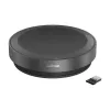 Jabra Speak2 75 MS Teams - Link 380a, cinzento escuro, universal, preto, AAC, CVSD, mSBC, SBC, 72 dB, botões, normalização do nível de voz