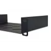 Prateleira fixa DIGITUS 254 mm (10 polegadas) 1U 44x254x150 mm, cor preto (RAL 9005)