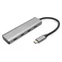 Hub USB-C 4 portas DIGITUS, 4x USB-C 3.1 Gen1, 5 Gbit/s