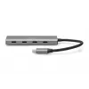 Hub USB-C 4 portas DIGITUS, 4x USB-C 3.1 Gen1, 5 Gbit/s