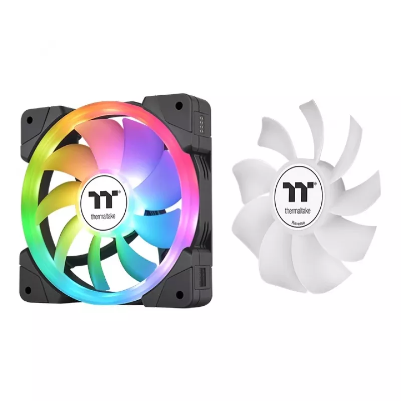 Ventoinha para PC THERMALTAKE – SWAFAN EX14 ARGB Sync TT Premium Edition – 14 cm – preto – pack de 3