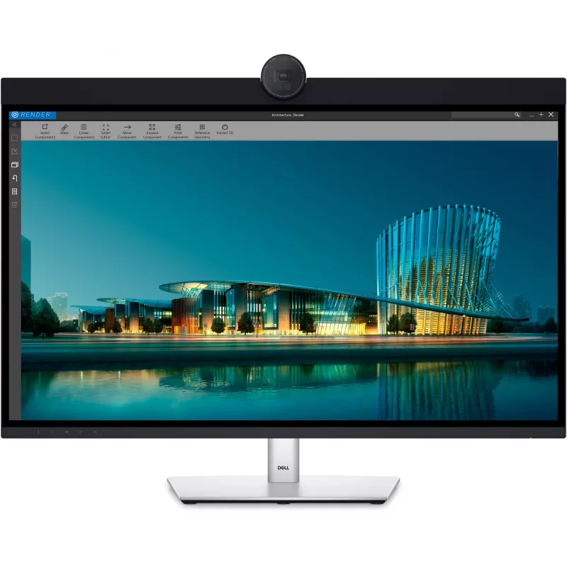 Monitor de computador DELL UltraSharp U3224KBA 80 cm (31,5 polegadas) 6144 x 3456 píxeis 6K Ultra HD LCD preto, prateado