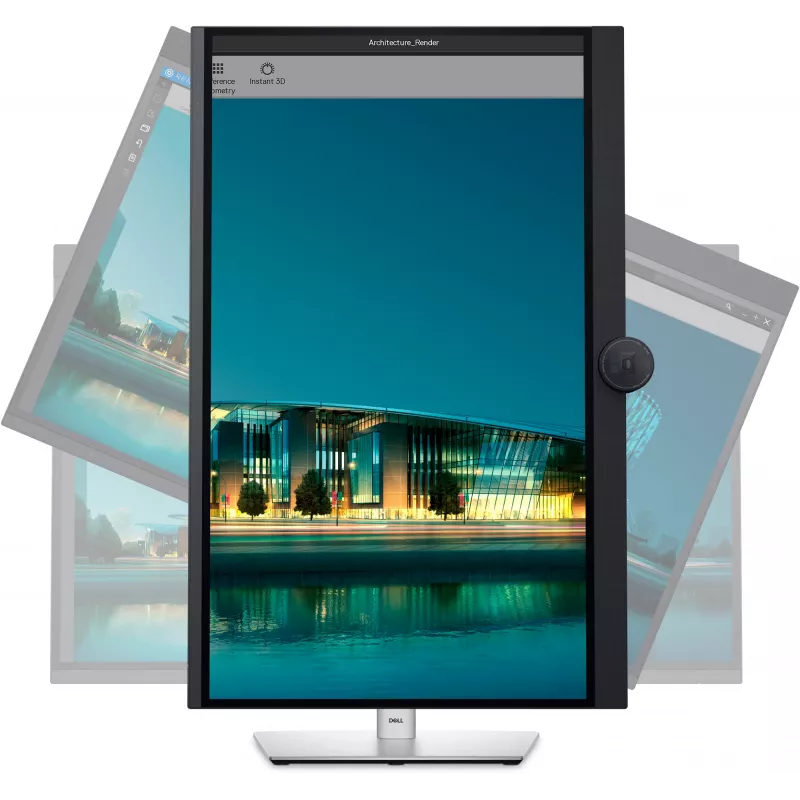 Monitor de computador DELL UltraSharp U3224KBA 80 cm (31,5 polegadas) 6144 x 3456 píxeis 6K Ultra HD LCD preto, prateado