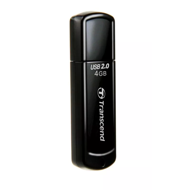 TRANSCEND Jetflash 350 - 4GB pen USB - USB 2.0 - preto