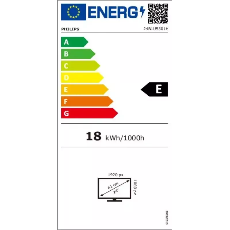 Philips 5000 series 24B1U5301H/00 Monitor de computador 60,5 cm (23,8