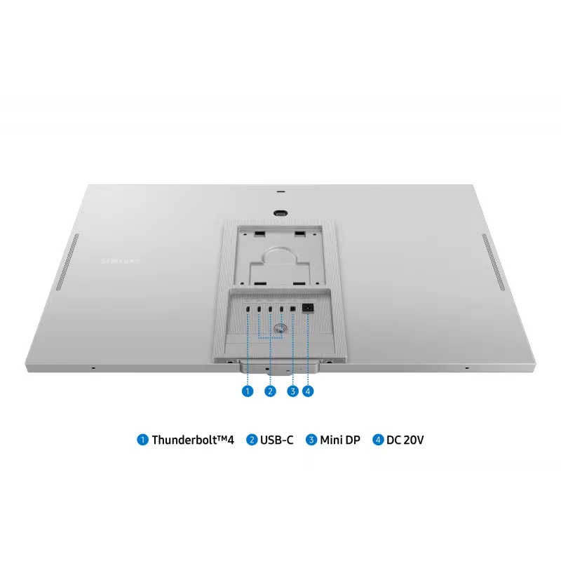 Samsung S90PC Monitor de computador 68,6 cm (27 inch) 5120 x 2880 píxeis 5K Ultra HD LCD Prata