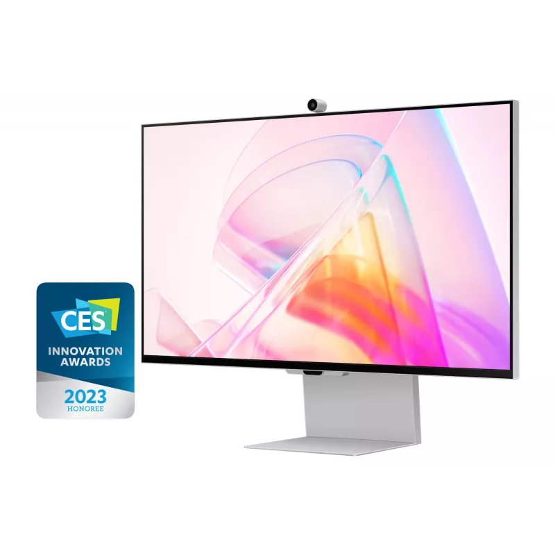 Samsung S90PC Monitor de computador 68,6 cm (27 inch) 5120 x 2880 píxeis 5K Ultra HD LCD Prata