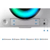 Samsung G95SC Monitor de computador 124,5 cm (49 inch) 5120 x 1440 Dual QHD OLED Prata