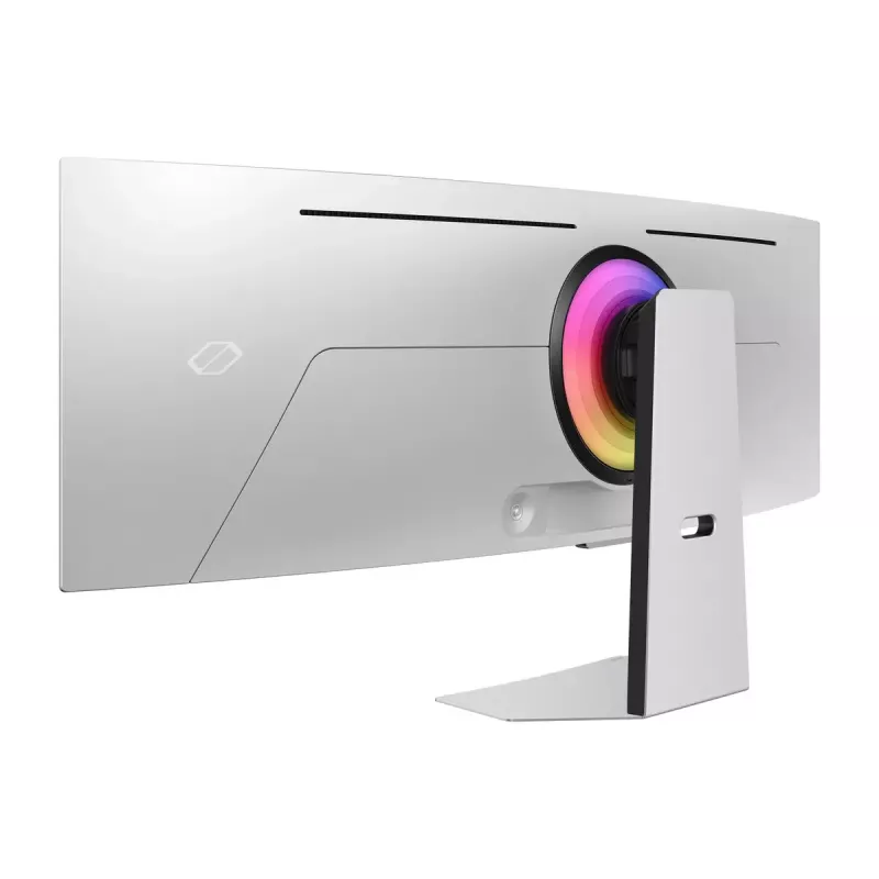 Samsung G95SC Monitor de computador 124,5 cm (49 inch) 5120 x 1440 Dual QHD OLED Prata