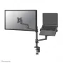 Neomounts DS20-425BL2 Braço de monitor com suporte para portátil 17-27