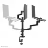 Neomounts DS20-425BL2 Braço de monitor com suporte para portátil 17-27