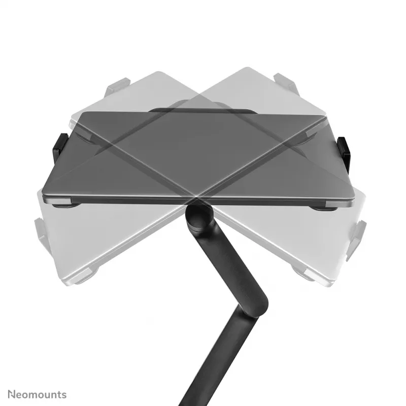 Neomounts DS20-425BL2 Braço de monitor com suporte para portátil 17-27