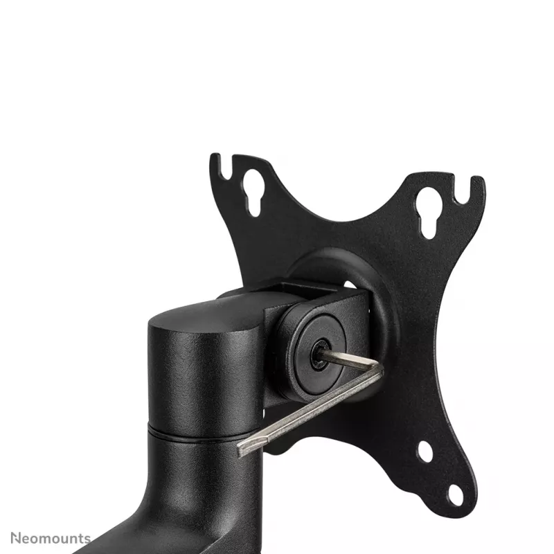 Neomounts DS20-425BL2 Braço de monitor com suporte para portátil 17-27