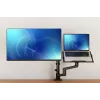 Neomounts DS20-425BL2 Braço de monitor com suporte para portátil 17-27