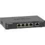 NETGEAR Switch 5 portas Gigabit Ethernet PoE+ Plus (GS305EP) Managed L2/L3 Gigabit Ethernet (10/100/1000) Power over Ethernet (PoE) Preto