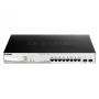 D-Link DGS-1210-10MP Gerido L2 Gigabit Ethernet (10/100/1000) Power over Ethernet (PoE) preto, cinzento