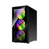 Caixa FSP CMT192 Midi Tower mITX, mATX, ATX preta Fixed RGB