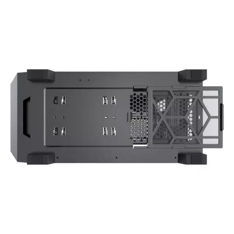 Caixa PC Miditower XILENCE XG151 – preta, suporta ATX/Micro-ATX/Mini-ITX, fonte de alimentação inferior, 2x 3,5 polegadas + 4x 2,5 polegadas baías