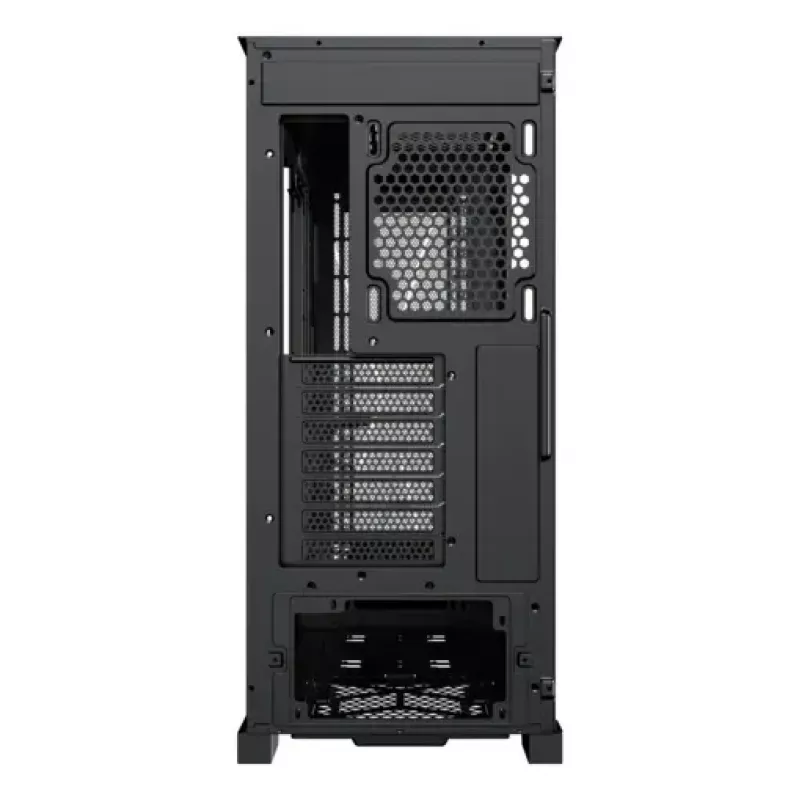 Caixa PC Miditower XILENCE XG151 – preta, suporta ATX/Micro-ATX/Mini-ITX, fonte de alimentação inferior, 2x 3,5 polegadas + 4x 2,5 polegadas baías