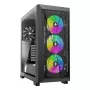 Caixa PC Miditower XILENCE XG151 – preta, suporta ATX/Micro-ATX/Mini-ITX, fonte de alimentação inferior, 2x 3,5 polegadas + 4x 2,5 polegadas baías