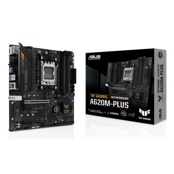 Placa-mãe ASUS TUF GAMING A620M-PLUS AMD A620 Socket AM5 micro ATX