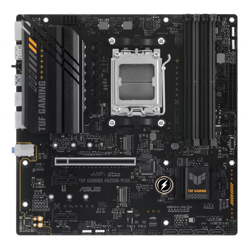 Placa-mãe ASUS TUF GAMING A620M-PLUS AMD A620 Socket AM5 micro ATX