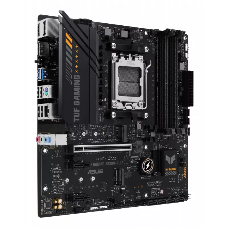 Placa-mãe ASUS TUF GAMING A620M-PLUS AMD A620 Socket AM5 micro ATX