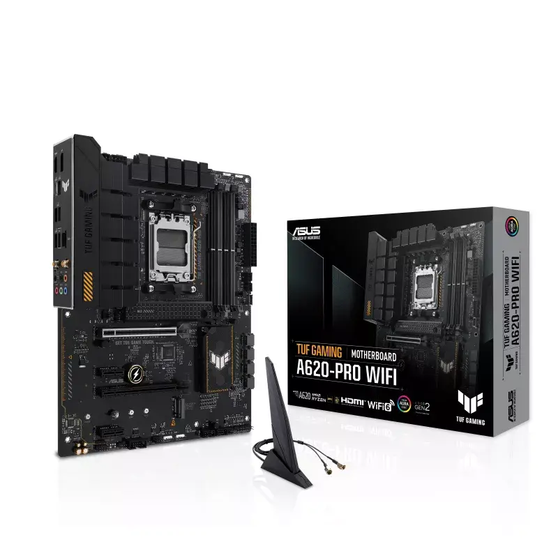 Placa-mãe ASUS TUF GAMING A620-PRO WIFI AMD A620 Socket AM5 ATX