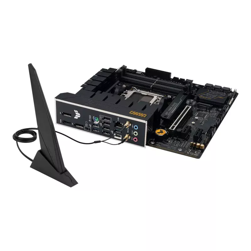Placa-mãe ASUS TUF GAMING B650M‑E WIFI, AMD B650, Socket AM5, micro ATX, DDR5, 4x DIMM, 128 GB, Wi‑Fi 6, Bluetooth 5.2