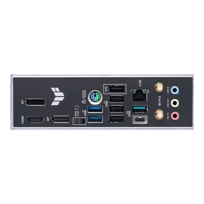 Placa-mãe ASUS TUF GAMING B650M‑E WIFI, AMD B650, Socket AM5, micro ATX, DDR5, 4x DIMM, 128 GB, Wi‑Fi 6, Bluetooth 5.2