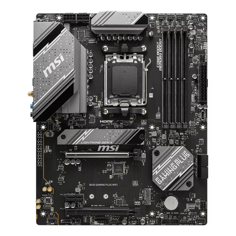 Motherboard MSI B650 GAMING PLUS WIFI AMD B650 Socket AM5 ATX