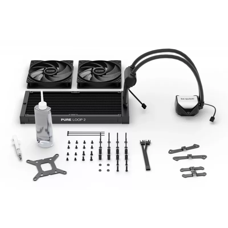 be quiet Pure Loop 2 | 280mm Refrigeração Líquida All-in-One para Processador 14 cm Preto 1 unid.