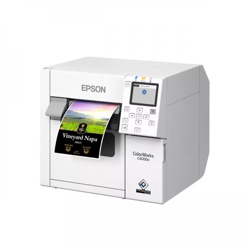Impressora de etiquetas Epson CW-C4000e (bk) Jato de tinta Cor 1200 x 1200 DPI 102 mm/s Com fios
