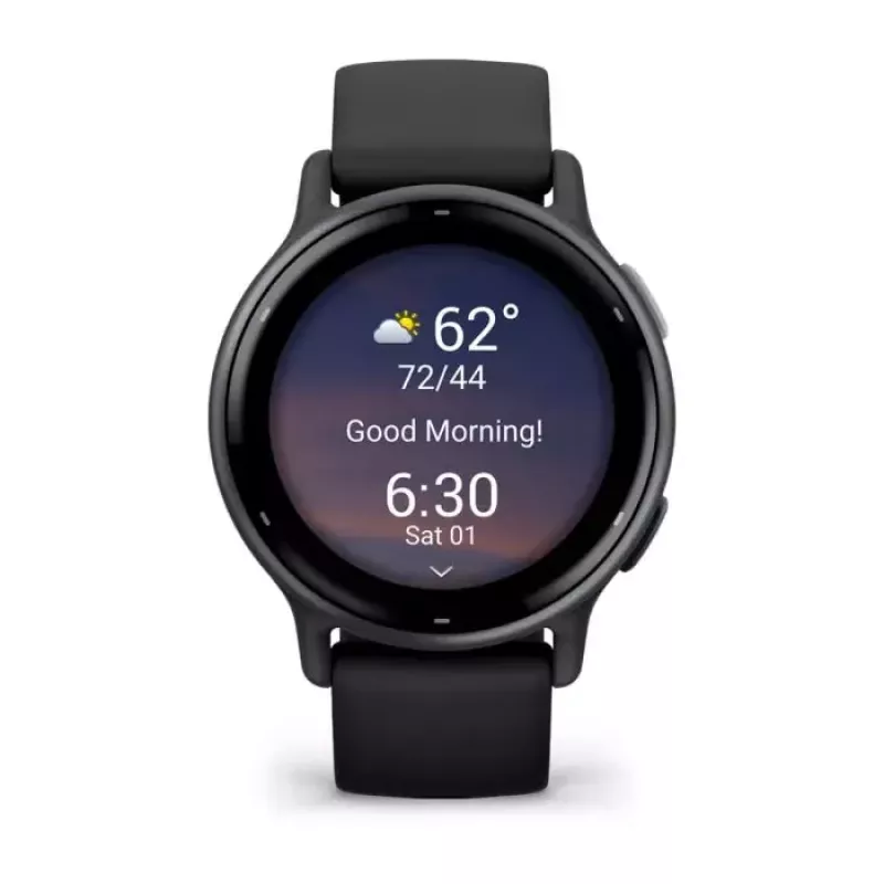 Smartwatch GARMIN Vivoactive 5 Preto — caixa de 42 mm, AMOLED 1,2