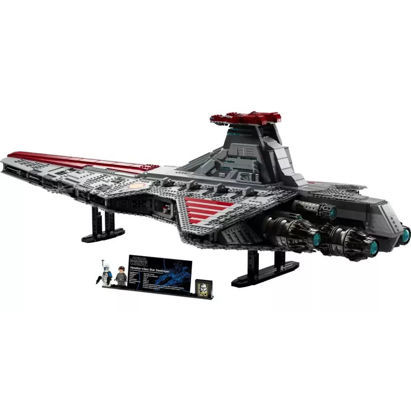 LEGO Star Wars 75367 Cruzador de ataque da República classe Venator (Ultimate Collector Series) conjunto de construção, 5.374 peças, 18+