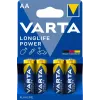 Pilha VARTA Longlife Power Mignon AA LR06 1x4