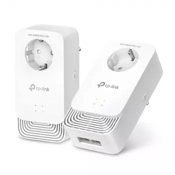 Adaptador PowerLine TP-Link PG2400P KIT 1428 Mbit/s Ethernet LAN Branco 2 unid.