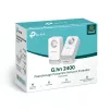 Adaptador PowerLine TP-Link PG2400P KIT 1428 Mbit/s Ethernet LAN Branco 2 unid.