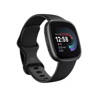 Smartwatch Fitbit Versa 4 Graphite preto