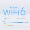 Gateway TP-Link 4G+ AX3000 Whole Home Mesh WiFi 6, Branco, Interno, Router Mesh, ≤20 dBm (2,4 GHz); ≤23 dBm (5 GHz), Banda dupla (2,4 GHz / 5 GHz), Wi-Fi 6 (802.11ax)