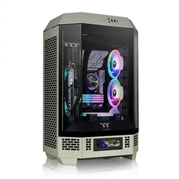 Caixa de PC Thermaltake 300 Matcha verde Micro Tower