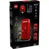 Conjunto de construção LEGO Cabine telefónica vermelha de Londres 21347 – conjunto modular de coleção, 1460 peças, 18+