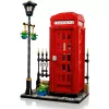 Conjunto de construção LEGO Cabine telefónica vermelha de Londres 21347 – conjunto modular de coleção, 1460 peças, 18+