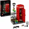 Conjunto de construção LEGO Cabine telefónica vermelha de Londres 21347 – conjunto modular de coleção, 1460 peças, 18+