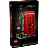 Conjunto de construção LEGO Cabine telefónica vermelha de Londres 21347 – conjunto modular de coleção, 1460 peças, 18+