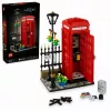 Conjunto de construção LEGO Cabine telefónica vermelha de Londres 21347 – conjunto modular de coleção, 1460 peças, 18+