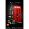 Conjunto de construção LEGO Cabine telefónica vermelha de Londres 21347 – conjunto modular de coleção, 1460 peças, 18+